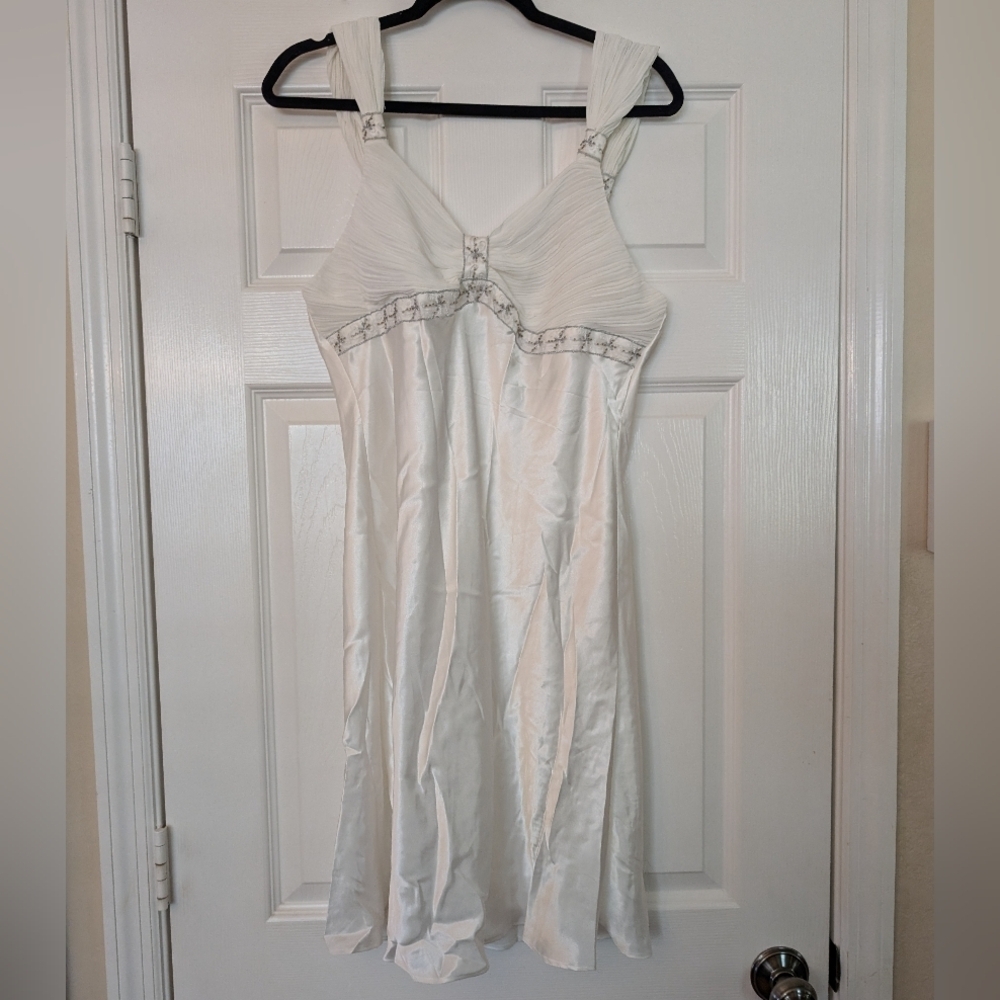 NWT MADISON STUDIO Intimates Bridal Silky Chemise Lingerie